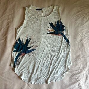 Apt. 9 Tropical Print Tank Top – Size M